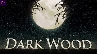 Premiere Pro Mogrt Project - Dark Wood