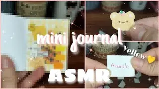 ASMR ✨ Journaling with me 📓Mini Journal 💕 Daz's Journal ASMR 💖