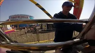 Evolution Flat Ride POV Great Yarmouth Pleasure Beach