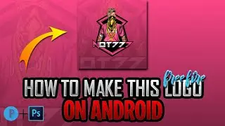 HOW TO MAKE THIS FREE FIRE LOGO ON ANDROID | #logodesign #garenafreefire | SOULnotOP