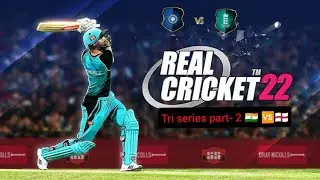 real cricket Tri series part- 2 🇮🇳 🆚 🏴󠁧󠁢󠁥󠁮󠁧󠁿