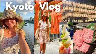 Kyoto Vlog 🇯🇵 Solo Travel (Fushimi Inari ⛩️, Kiyomizudera, Matcha)