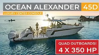 Ocean Alexander 45 Divergence Center Console