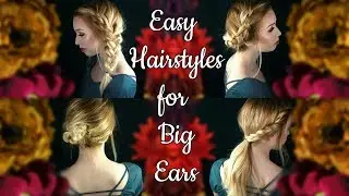 Easy Back to School Hairstyles that Hide Big Ears