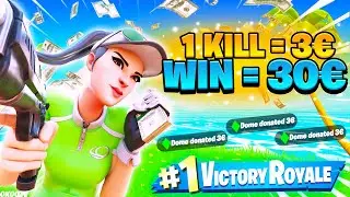 ZUSCHAUER spendet mir 3€ pro KILL & 30€ für den WIN !