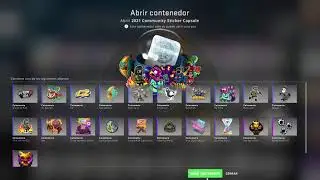 2021 Community Sticker Capsule Openning CSGO!