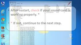 How to fix Sound Card Error Code 10 or Code 39 on Device Manager.