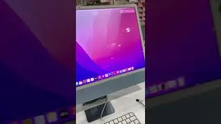 Blue iMac 24" Visual Overview! 💙💙Beautiful!😍😍😍
