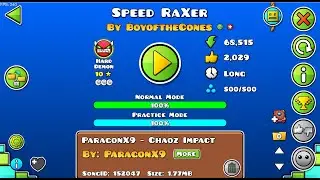Speed RaXer by BoyoftheCones (563rd Demon) | Geometry Dash