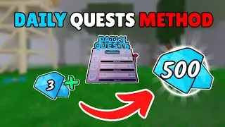 DAILY QUEST METHOD To Get 500 DIAMONDS FAST! 99 Nights in the Forest
