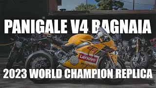 Ducati Panigale V4 Bagnaia 2023 World Champion Replica: In-Depth Walkaround
