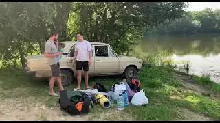 Невероятное путешествие// Сплав на лодке// Северский Донец