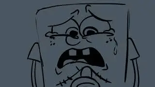 plankton and spongy being cry babies 1 minute straight (animatic for chum bucket au)