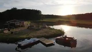 Ночёвка на озере 08.07.2023