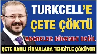 ŞOK! TURKCELL ABONELERİ GÜVENDE DEĞİL…ÇETE TEHDİTLE FİRMAYA ÇÖKÜYOR… PROF. İBRAHİM ÖZTÜRK / ÖZEL