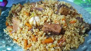 Плов из утки, цыганка готовит. Самый вкусный плов. Gipsy cuisine.