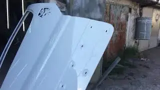 Покраска двери Рено трафик
