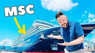 Boarding MSC Cruises Ultra Luxury Cruise Ship — We are Nervous!!