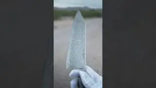 In Different Light. Signature Work, Smolder, A Damascus Gyuto #damascus #kitchenknife #chef #cook