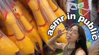ASMR in Public (Camera Tapping, Lofi Fast Triggers)