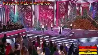 During a New Year's special on Russian TV, they had the audacity to appropriate a Ukrainian song