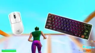 My Fortnite Warmup Routine, but SMOOTH (Apex Pro Mini ASMR)