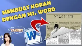 Cara Membuat Koran atau Majalah di Microsoft  Word