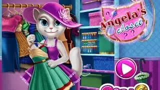 Игра Гардероб Кошки Анжелы