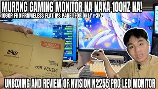 NVISION MONITOR | NVISION N2255 PRO 21.5 INCH 100 HZ 1080P FHD LED GAMING MONITOR - Mura lang!