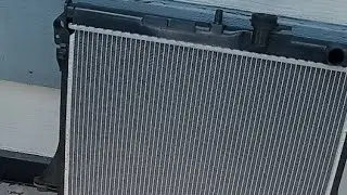 v8 radiator for 5 cylinder Colorado