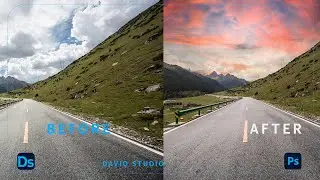 replace sky quickly in photoshop 2021