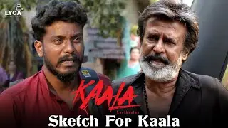 Kaala Movie Scene (Hindi) | Sketch For Kaala | Rajinikanth | Pa Ranjith | SaNa | Huma Qureshi | Lyca