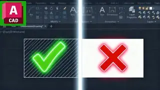 How to fix hatch scale problems in AutoCAD