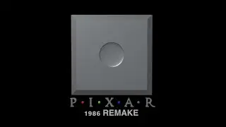 Pixar logo 1986 remake