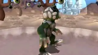 WIERD SPORE MONKEY TURTLE THING WITH ARMOUR?