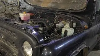 УазТех: Установка om605TD на УАЗ Хантер, с Ульяновской КПП 5ст