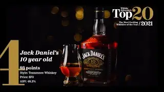 Jack Daniel's 10 year old—#4 in Whisky Advocate's 2021 Top 20