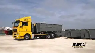 JIMECA HOOKLIFT 20 TONS CON TORRETA HIDRÁULICA