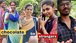 chocolate to strangers | psna college #india #tamil  AssaultArun