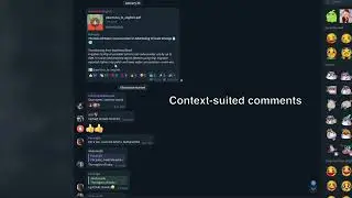 Telegram account - auto comment on posts