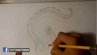 How to Draw Tentacle -  Easy Drawings