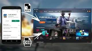 How to transfer PUBG MOBILE (apk and obb) form your phone to new Gameloop AIO