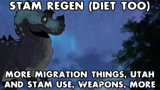 The Isle News Updates: Stamina Regen, Migrations, Utahraptor Stam, Weapon Suppressor, More