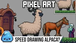 Pixel Art Alpaca?