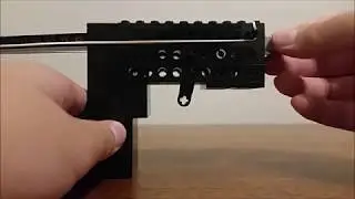 Working Lego Pistol + Mechanism