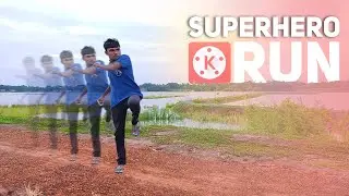 SuperHero Runing Effect in KineMaster | First Run Effect 2021 | superpowers effect in kinemaster