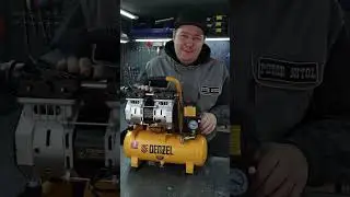 Безмасляный компрессор DENZEL 🔧
