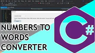 C# - Numbers/Amount to Words Converter (Part 1)