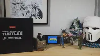 Пару слов о Loot Crate Night of the Dark Turtle (Темная Черепаха) TMNT Limited Edition Crates S.II