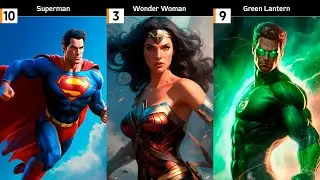 Top 10 Most Powerful DC Superheroes of All Time